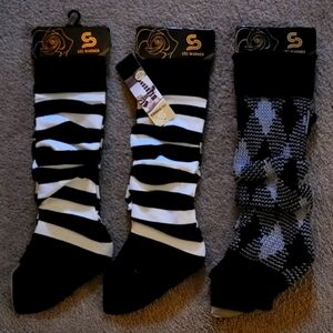 SALE, NWT, 3 PAIR OF ORIGINAL, ONE SIZE FITS ALL LEGWARMERS. ☆☆3 For $25☆☆